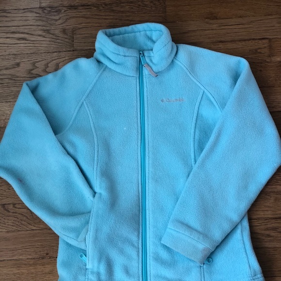 Columbia Girls Fleece Jacket:size 10-12 - Picture 2 of 2